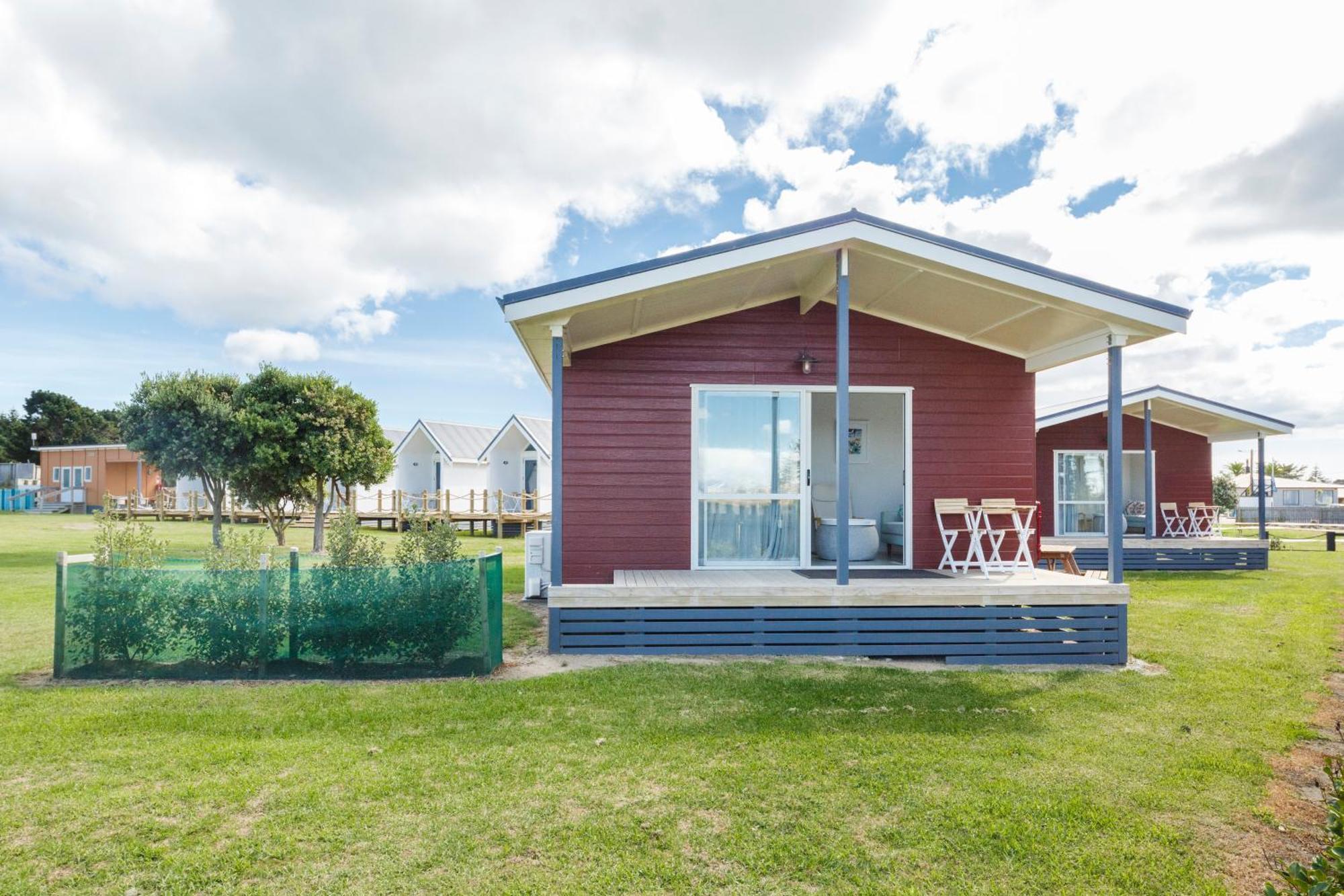 Foxton Beach Holiday Park Buitenkant foto